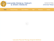 Tablet Screenshot of lancasterpt.com